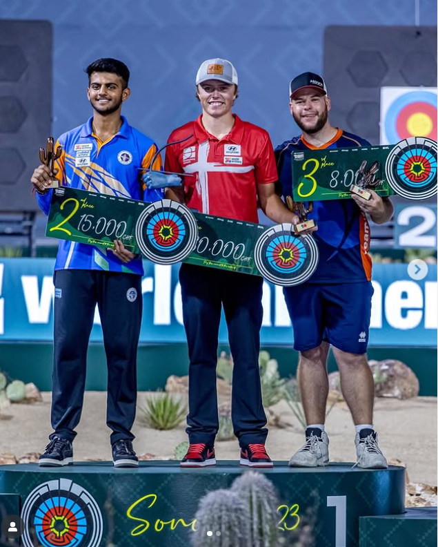 Prathamesh Jawkar World Cup Final Silver Medal